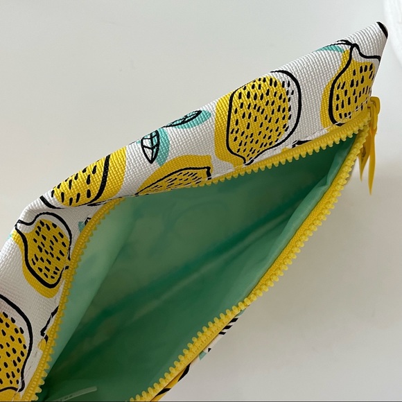 SOLD • Ipsy Lemon Cosmetics Pouch - Picture 3 of 3
